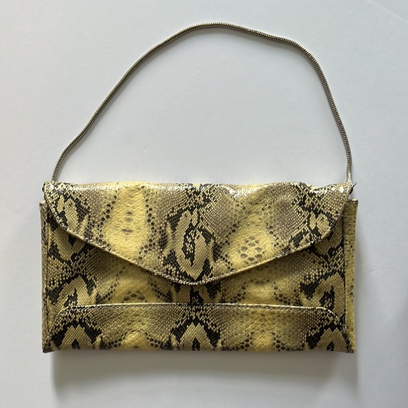 Ann Taylor Snakeskin Clutch - Picture 11 of 11